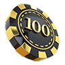 Casino chips 100