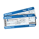Airplane ticket