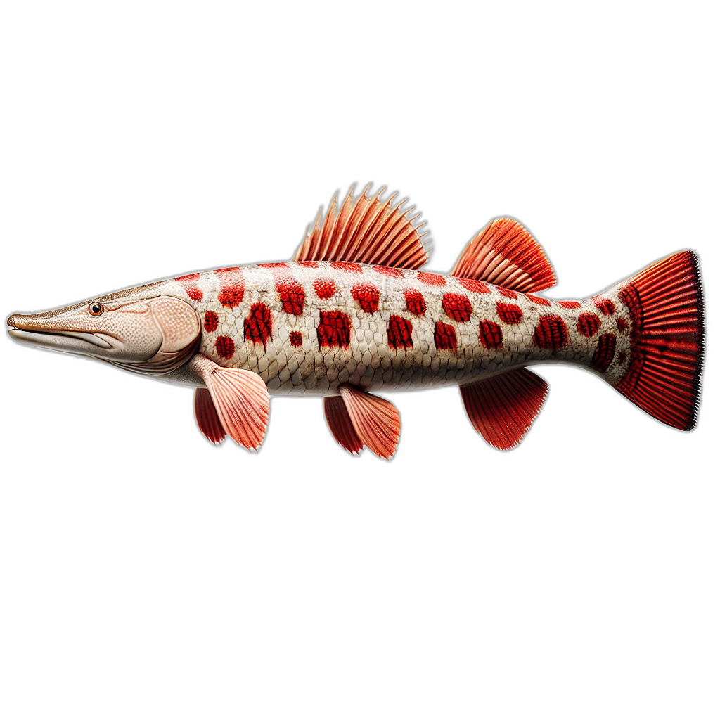 Alligator gar fish