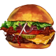 Bacon cheeseburger