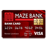 Bankcard maze