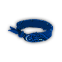Blue bandana