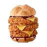 Burger chickenmelt