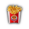 Burger fries
