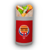 Burger goatwrap
