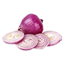 Burger slicedonion
