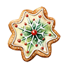 Consumable cookie christmas