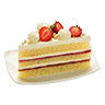 Cake strawberry