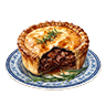 Consumable pie kidney
