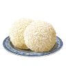 Consumable snowman balls