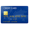 Creditcard blue