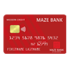 Creditcard mazebank