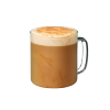 Dark coco orange latte