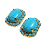 Earring calumet turquoise