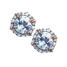 Earring royal victoria diamond