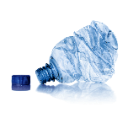 Empty water bottle