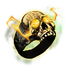 Fireskull ring