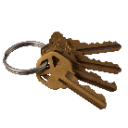 Gold keys