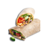 Greek veggie wrap