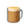 Honey hazelnut oat latte