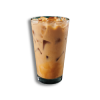 Iced caffe latte