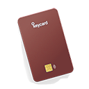 Keycard red