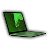 Laptop green