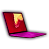 Laptop pink