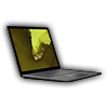 Laptop yellow