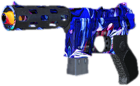 Machinepistol galaxy blue