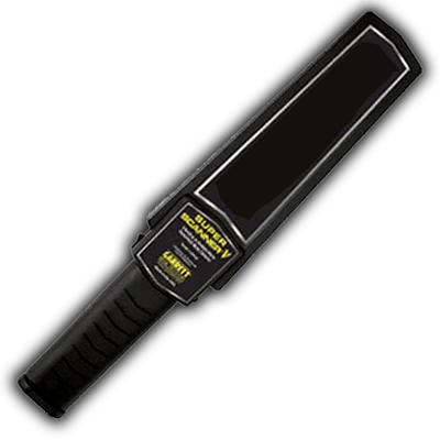 Metal wand