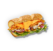 Nacho chicken melt