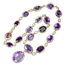 Necklace amethyst braxton