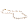 Necklace pearl pelle
