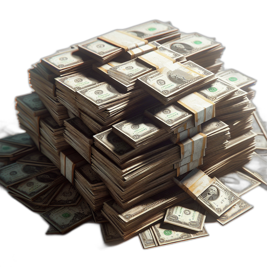 Pile of banknotes