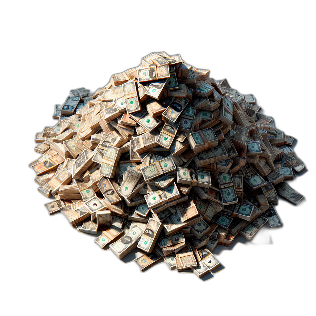 Pile of banknotes 1