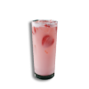 Pink coconut refresha