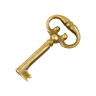 Provision key padlock