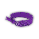 Purple bandana