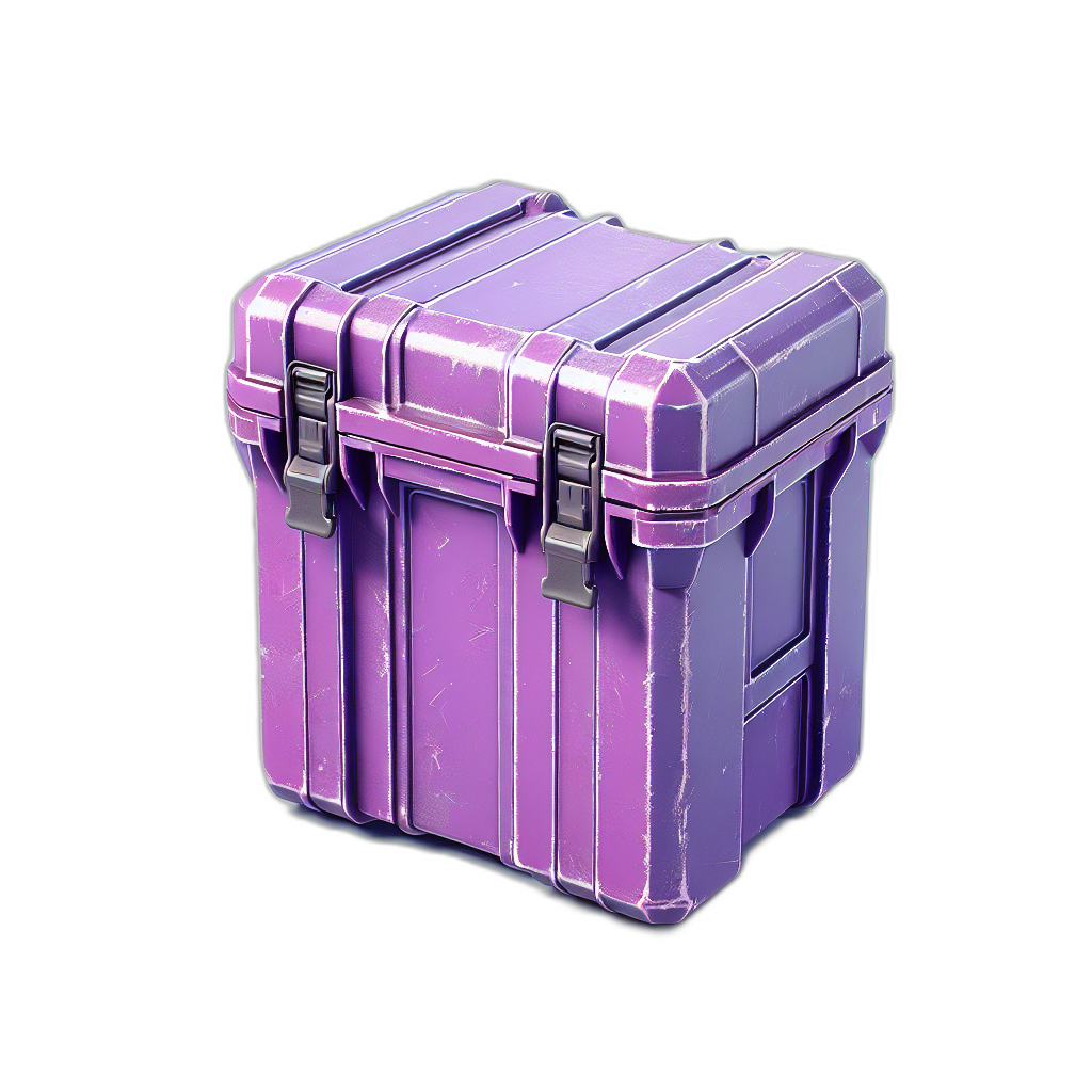 Purple loot case