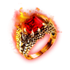 Redgem ring