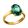Ring bosque emerald