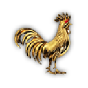 Rooster pin