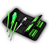 Screwdriverset green