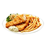 Seafood beerbatterfish