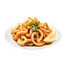 Seafood calamari
