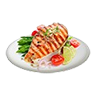 Seafood grilledsalmon