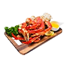 Seafood kingcrab
