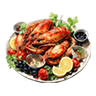 Seafood lobster
