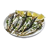 Seafood sardines